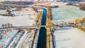 Mazurska zima nad kanałami, styczeń 2021 - zdjęcie 22