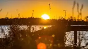 Wschód słońca nad jeziorami Boczne i Niegocin, styczeń 2022 r. - zdjęcie 23