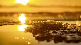 Styczniowe słońce, jezioro Dargin i kra... - zdjęcie 8