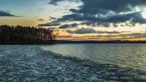 Styczniowe słońce, jezioro Dargin i kra... - zdjęcie 61