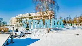 Zimowa Stranda i jezioro Kisajno, styczeń 2022 r. - zdjęcie 9