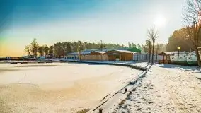 Zimowa wersja AZS Wilkasy nad jeziorem Niegocin, styczeń 2022 r. - zdjęcie 6