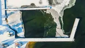 Zimowa wersja AZS Wilkasy nad jeziorem Niegocin, styczeń 2022 r. - zdjęcie 9