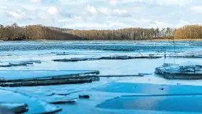 Zimowe jeziora przy Malinówce Wielkiej - zdjęcie 29