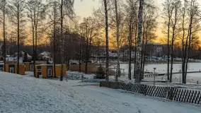 Wschód słońca w Strandzie nad jeziorem Kisajno - zdjęcie 3