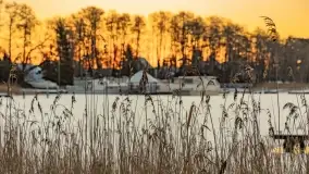 Wschód słońca w Strandzie nad jeziorem Kisajno - zdjęcie 27