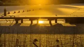Wschód słońca w Strandzie nad jeziorem Kisajno - zdjęcie 32