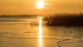 Wschód słońca nad jeziorem Niegocin w Wilkasach - zdjęcie 64