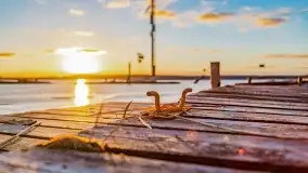 Zachód słońca nad jeziorem Tałty i kanałem Tałckim - zdjęcie 26