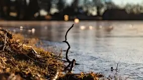 Zachód słońca nad jeziorem Harsz w Harszu - zdjęcie 33