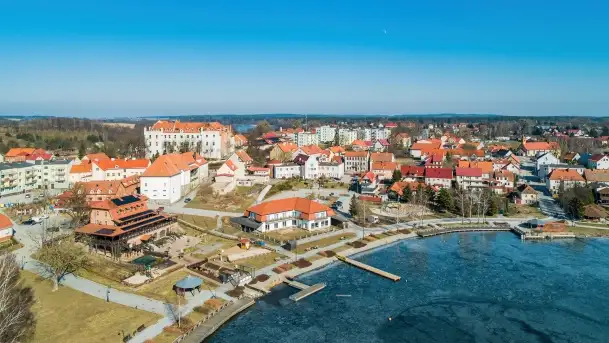 Marcowy Ryn z lotu ptaka