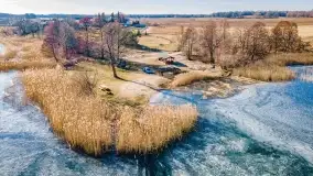 Jezioro Dobskie w okolicach Dziewiszewa, wyspa Gilma - zdjęcie 25
