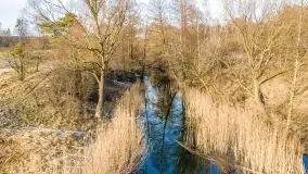 Mazurska zima z lotu ptaka, luty 2022 - zdjęcie 17