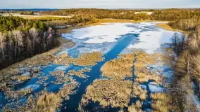 Mazurska zima z lotu ptaka, luty 2022 - zdjęcie 3