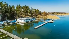 Wilkasy i okolice na zdjęciach z lotu mewy, marzec 2022 - zdjęcie 32