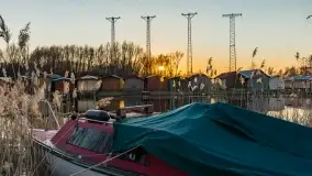 Garażowy zachód nad rzeką Pisa w Piszu - zdjęcie 17