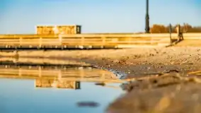 Jezioro Śniardwy i Nowe Guty na początku wiosny - zdjęcie 15