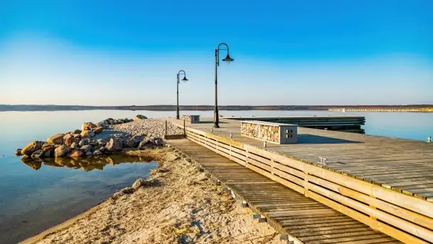 Jezioro Śniardwy i Nowe Guty na początku wiosny - zdjęcie 3