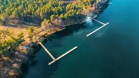 Jezioro Boczne i przystań Sun Bila pod koniec marca 2022 - zdjęcie 24