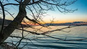 Zachód słońca bez słońca - pole biwakowe, Sun Bila Dargin - zdjęcie 2