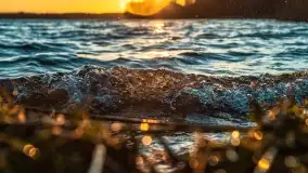 Zachód słońca nad jeziorem Dejguny, marzec 2022 r. - zdjęcie 40