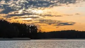 Zachód słońca nad jeziorem Jagodne - zdjęcie 34