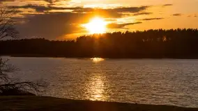 Zachód słońca nad jeziorem Jagodne - zdjęcie 49