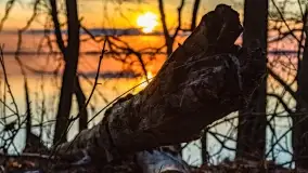 Wieczór i zachód słońca nad Darginem, kwiecień 2022 - zdjęcie 35