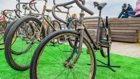 Zabytkowe rowery w Mikołajkach - zdjęcie 21