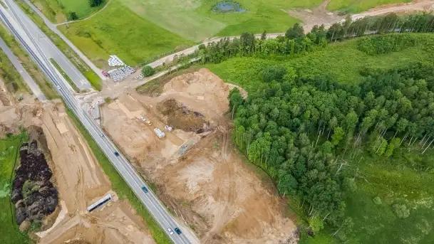 Zdjęcia: Mrągowo. Zobacz aktualne zdjęcia z budowy drogi ekspresowej S16 - zdjęcie 5