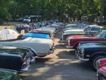 Niezwykłe modele Mercedesa pojawiły się na Mazurach - zdjęcie 1