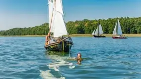 Regaty klubu Jacht Oldtimer, Kisajno, sierpień 2022 - zdjęcie 16