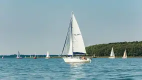 Regaty klubu Jacht Oldtimer, Kisajno, sierpień 2022 - zdjęcie 81