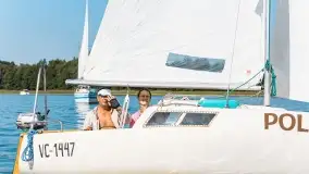 Regaty klubu Jacht Oldtimer, Kisajno, sierpień 2022 - zdjęcie 90