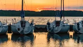 Czerwcowy zachód słońca nad jeziorem Kisajno - zdjęcie 11