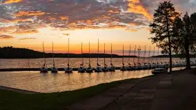 Czerwcowy zachód słońca nad jeziorem Kisajno - zdjęcie 22