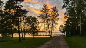 Czerwcowy zachód słońca nad jeziorem Kisajno - zdjęcie 23