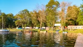 Zachód słońca nad jeziorem Przystań, czerwiec 2022 - zdjęcie 17