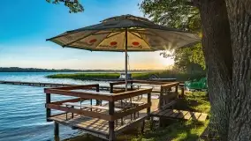 Zachód słońca nad jeziorem Mamry, Cypel Zwierzyniecki Róg - zdjęcie 35