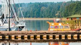 Poranek w Bocianim Gnieździe i te... mgły nad jeziorem Ryńskim - zdjęcie 22