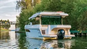 Nowy model jachtu motorowego LY 30+ już po testach na Mazurach - zdjęcie 14