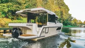 Nowy model jachtu motorowego LY 30+ już po testach na Mazurach - zdjęcie 9