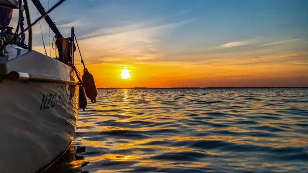 Zachód słońca w Pieczarkach, jezioro Dargin, lipiec 2022 - zdjęcie 7