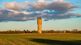 Zachód słońca w Maciejkach, niedaleko Mazur - zdjęcie 1