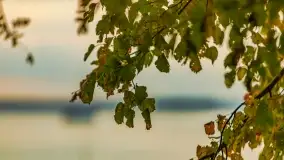 Zachód słońca nad jeziorem Dargin, wrzesień 2022 - zdjęcie 17