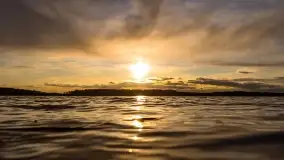 Mazurski zachód słońca, luty 2020 - zdjęcie 10