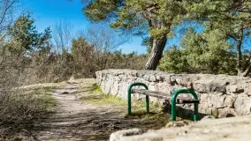 Cmentarz wojenny Jagerhohe i jezioro Święcajty na początku wiosny, 2022 - zdjęcie 44