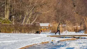 Zima nad Darginem w Zdorkowie w Harszu - zdjęcie 18