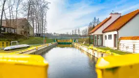 Śluzy Guzianka I i II w śnie zimowym, styczeń 2023 r. - zdjęcie 3