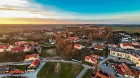 Zachód słońca w Rynie, jezioro Ryńskie, styczeń 2023 - zdjęcie 17